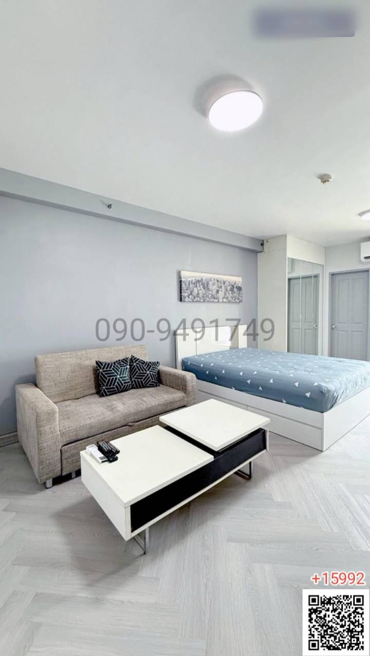 ให้เช่าคอนโดพระราม 9 เพชรบุรีตัดใหม่ RCA : เช่า คอนโด Supalai Park Asoke - Ratchada  พร้อมเข้าอยู่