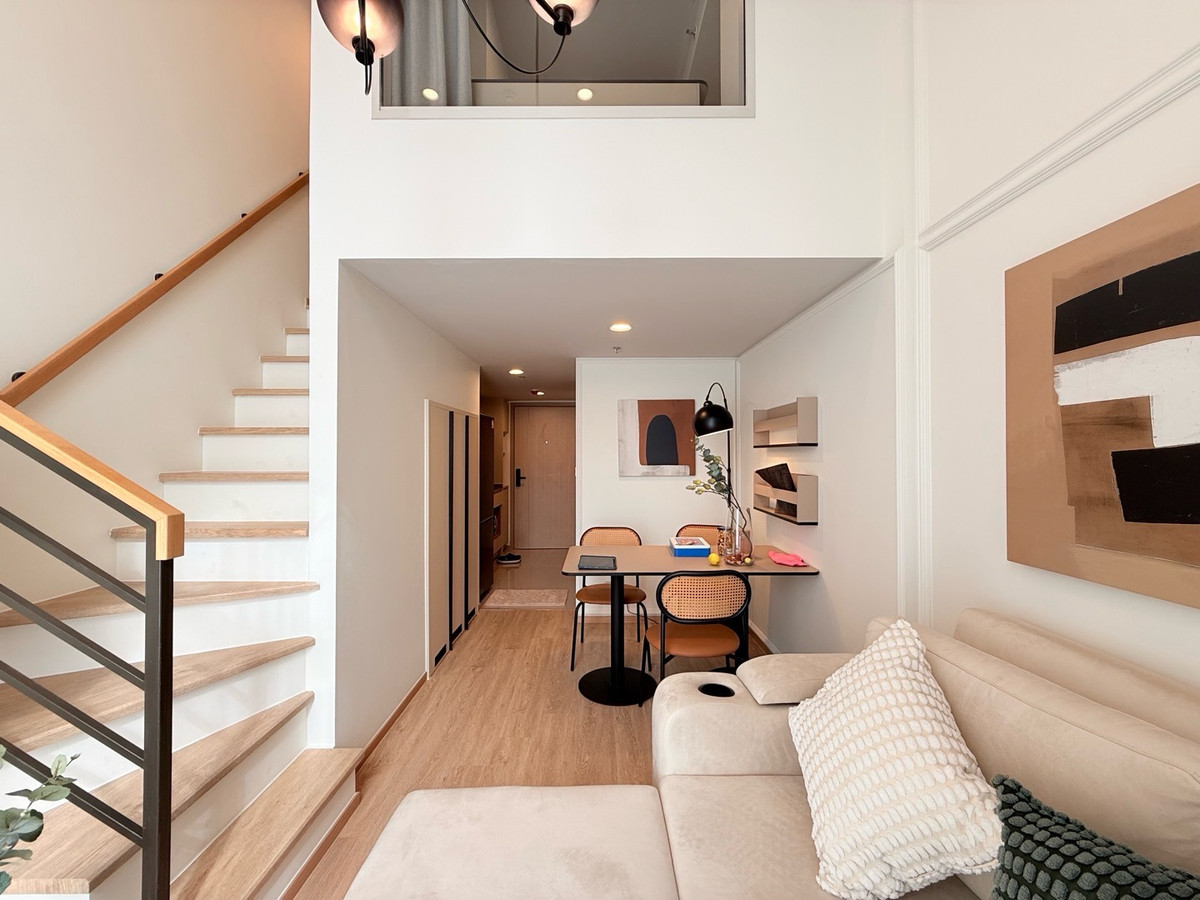 For RentCondoSiam Paragon ,Chulalongkorn,Samyan : Duplex 1 bedroom near Lumpini park🌟🌳