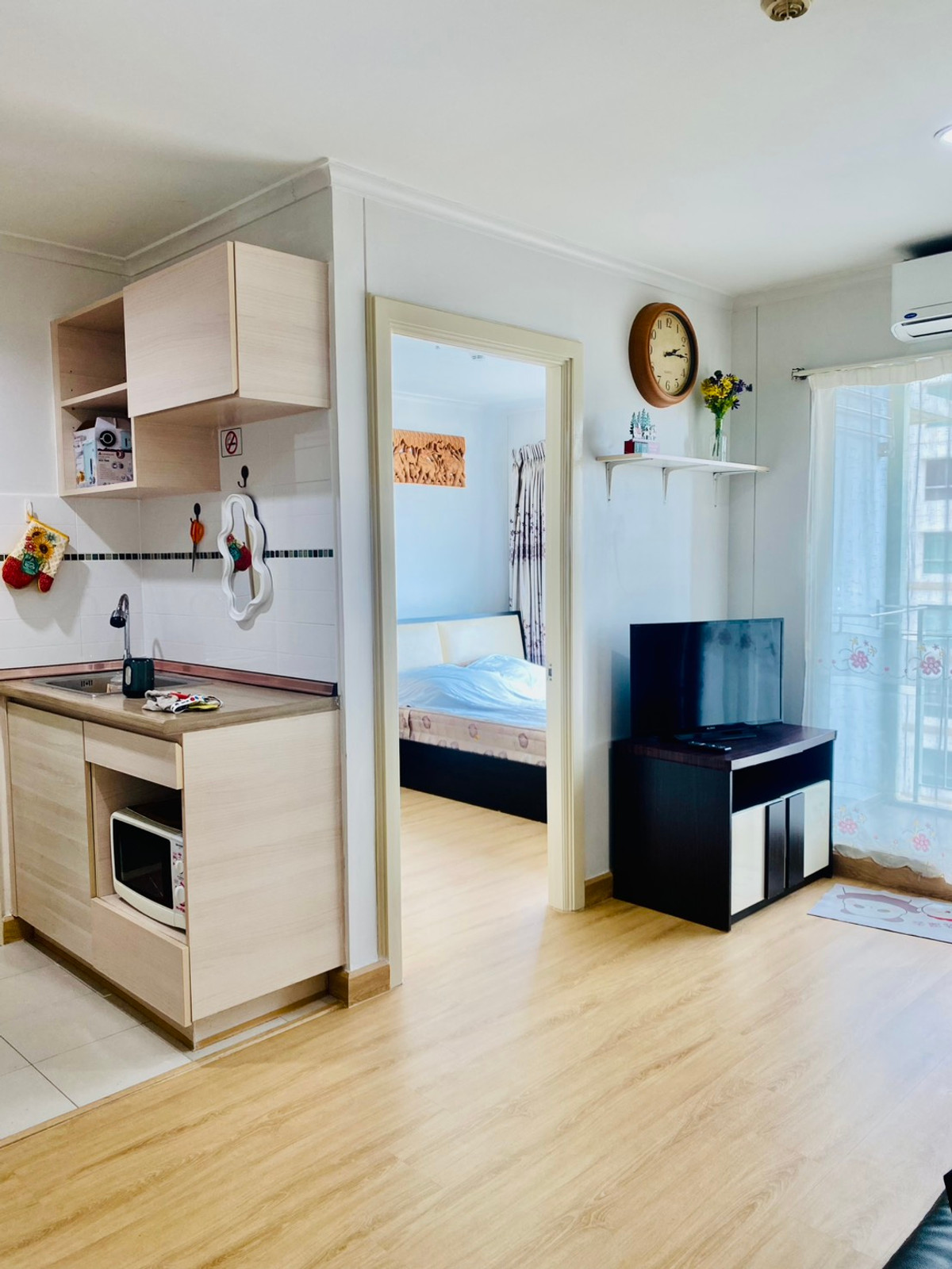 For RentCondoRama3 (Riverside),Satupadit : Condo for rent, Lumpini Park Riverside Rama 3, fully furnished, Chao Phraya River view, ready to move in.