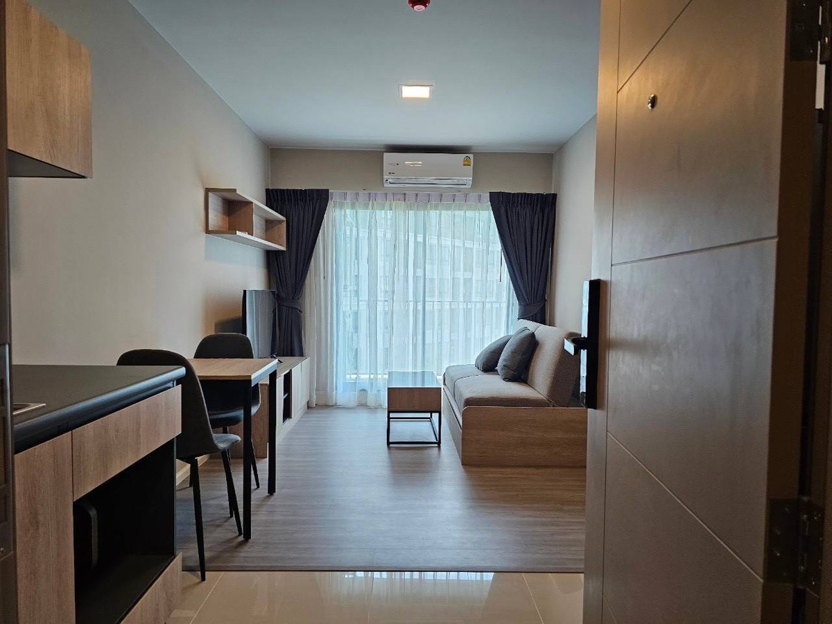 For RentCondoPathum Thani,Rangsit, Thammasat : 📣 For Rent - D Condo Campus Hideaway Rangsit ... 1 bed room, size 33.50 sq m., fully furnished, ready to move in. Rental price only 11,500 baht