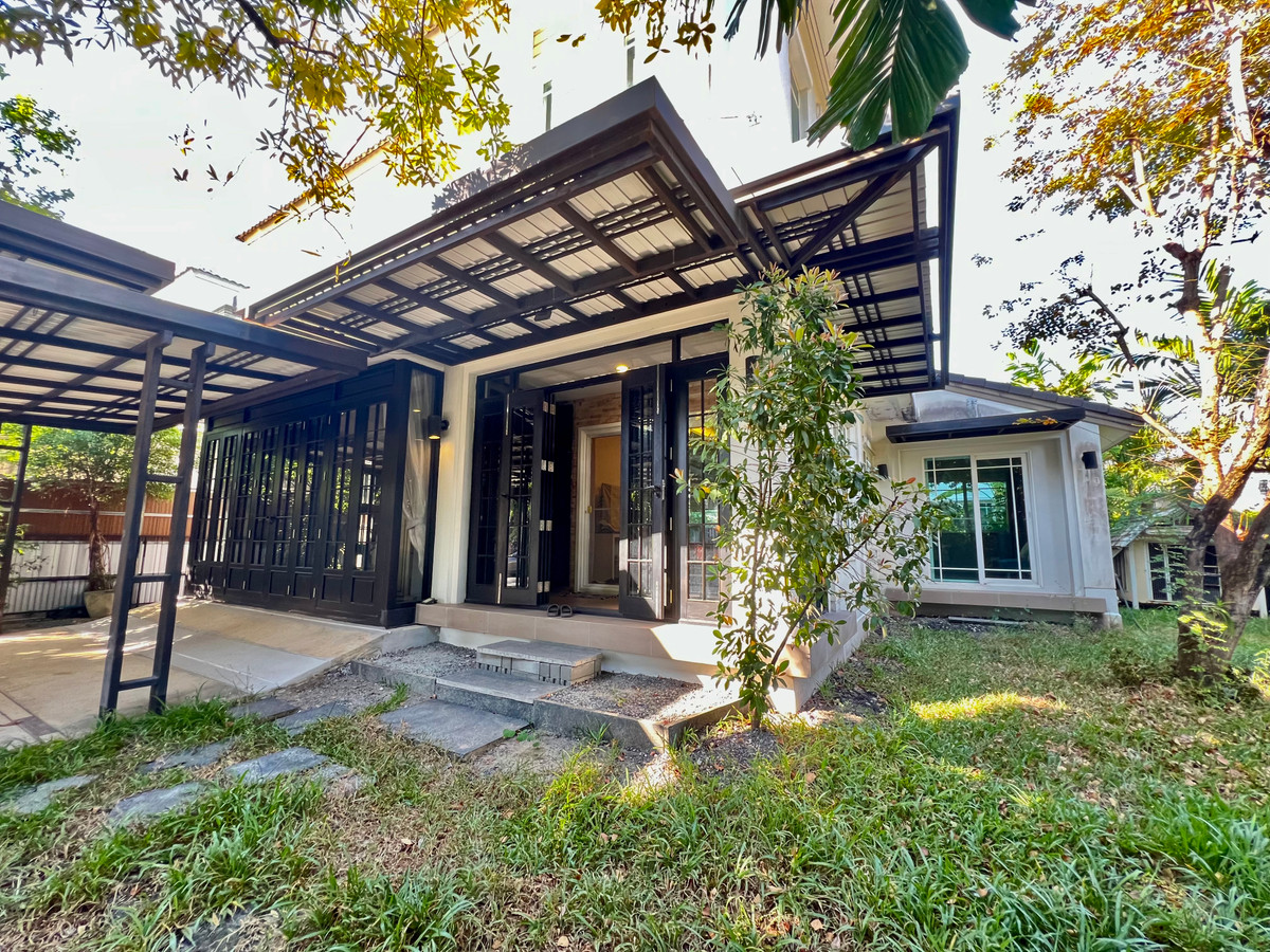 ให้เช่าบ้านพัฒนาการ ศรีนครินทร์ : ให้เช่า บ้านเดี่ยว 2 ชั้น Mantana Rama 9 – Srinakarin | บ้านไซส์ใหญ่ที่สุดในโครงการ | ที่ดิน 91.5 ตร.วา | ฟังก์ชันครบ เหมาะสำหรับครอบครัว