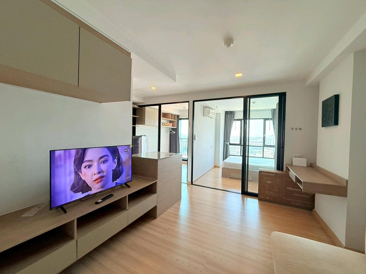 ให้เช่าคอนโดวิภาวดี ดอนเมือง หลักสี่ : 📣ให้เช่าคอนโดไนท์บริดจ์ สกายซิตี้ สะพานใหม่ 🏢 ติดBTSสายหยุด🚆 1Bedplus วิวโล่งมาก พร้อมเฟอร์นิเจอร์ครบ เพียง 13,000/เดือน 🔥