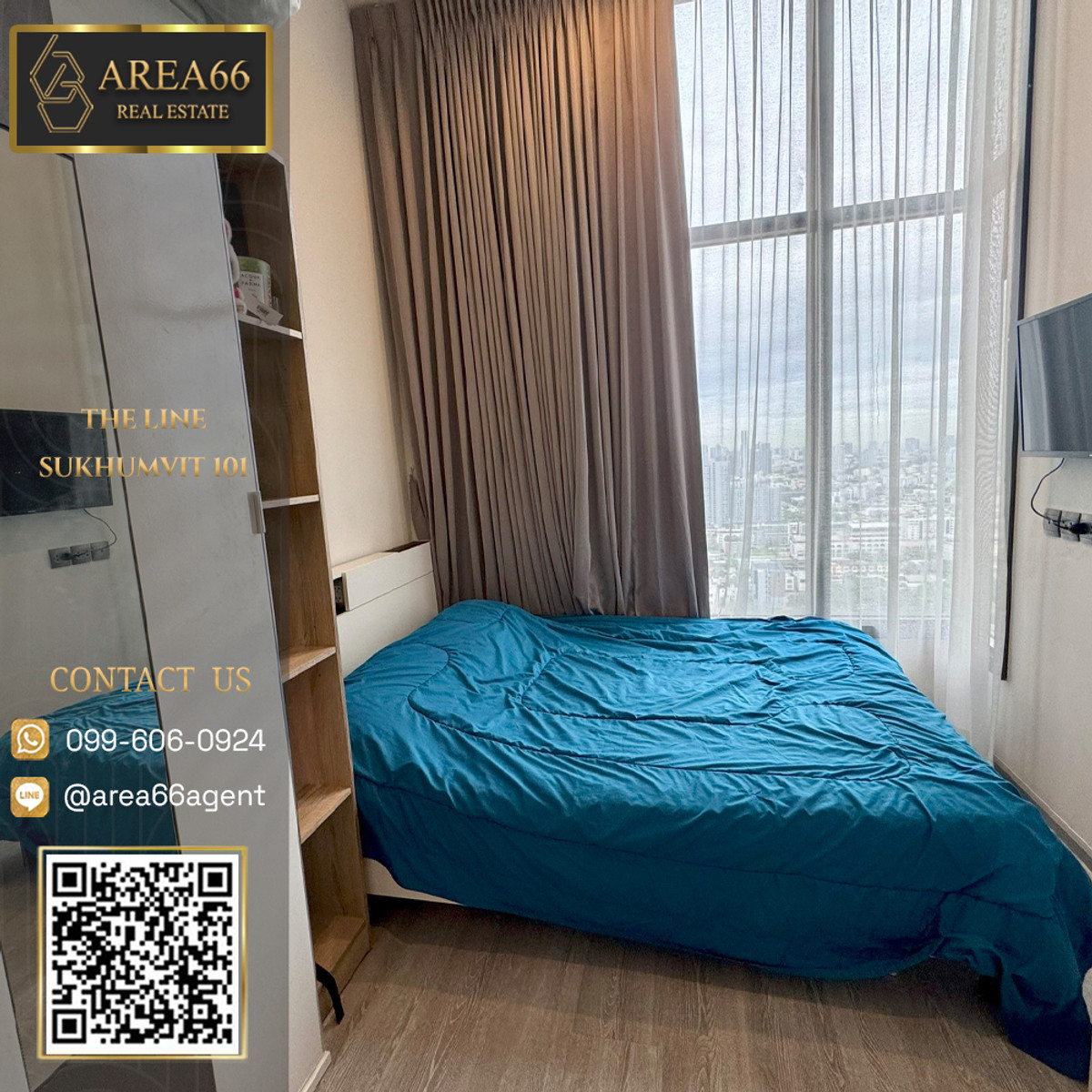 For SaleCondoOnnut, Udomsuk : ⚡️Condo for sale The Line Sukhumvit 101