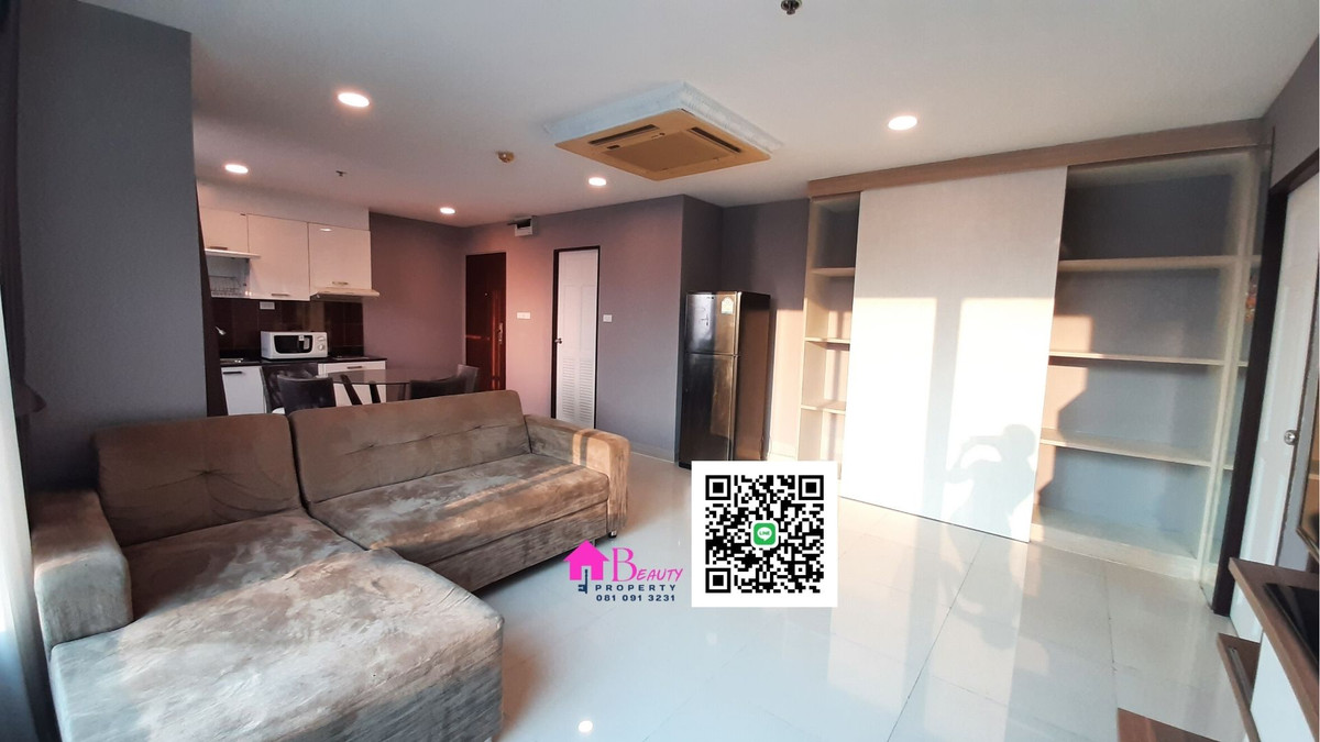 ให้เช่าคอนโดสุขุมวิท อโศก ทองหล่อ : ให้เช่า 2 ห้องนอน ทำเลอโศก  “ห้องใหญ่ คุ้มค่า วิวสระ ลมดี” โทร/ไลน์ 081 091 3231 Sukhumvit Living Town