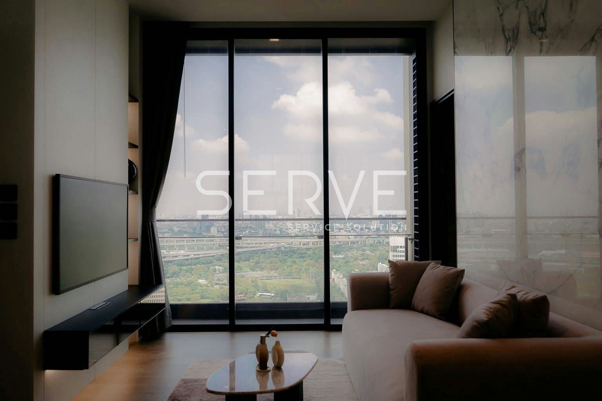 ให้เช่าคอนโดลาดพร้าว เซ็นทรัลลาดพร้าว : 🔥ห้องกว้าง 2นอน มีอ่างอาบน้ำ ชั้นสูงสุด 30+ วิวดีมาก แต่งหรู เฟอร์จัดเต็มมาก พร้อมอยู่ คอนโดทำเลดี ใกล้ MRTพหลโยธิน  @  The Crest Park Residences 