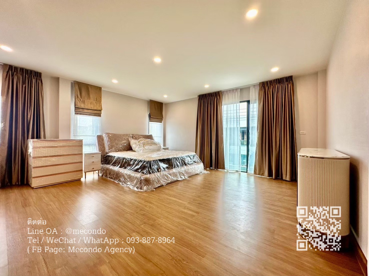 For RentHousePathum Thani,Rangsit, Thammasat : ME2500284 2-story detached house for rent, Centro Don Mueang-Chaengwattana. Ready to move in You can make an appointment to see every day.