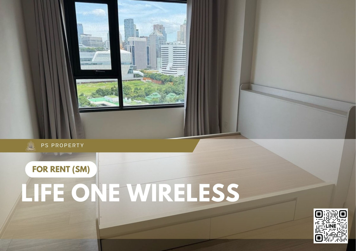 ให้เช่าคอนโดวิทยุ ชิดลม หลังสวน : ให้เช่า 📍 Life One Wireless 📍 เฟอร์นิเจอร์ และ เครื่องใช้ไฟฟ้าครบ วิว Embassy ใกล้ BTS เพลินจิต