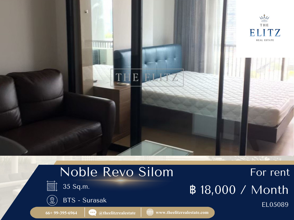 For RentCondoSathorn, Narathiwat : ✨ Condo that comes with perfect functionality and good quality of life, Noble Revo Silom 🎉