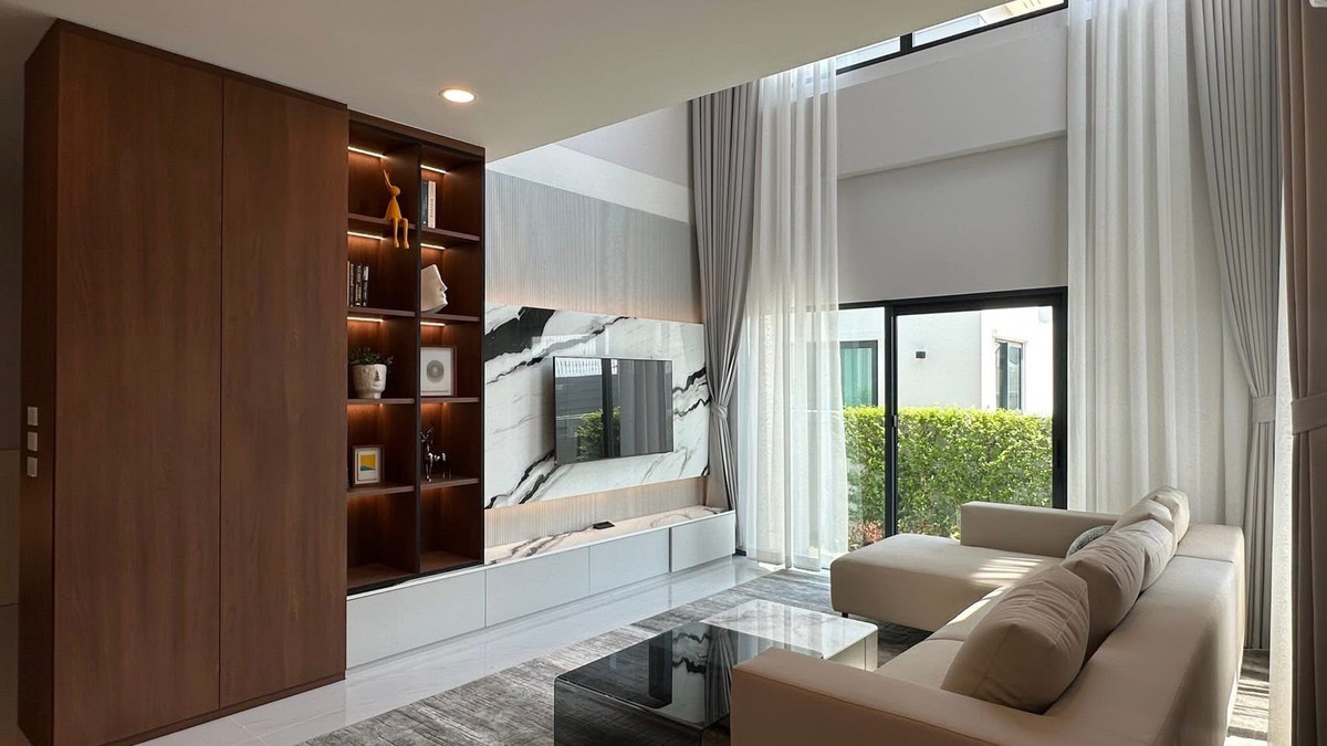 ให้เช่าบ้านบางนา แบริ่ง ลาซาล : NEW HOME FOR RENT The City Bangna next to MEGA BANGNA