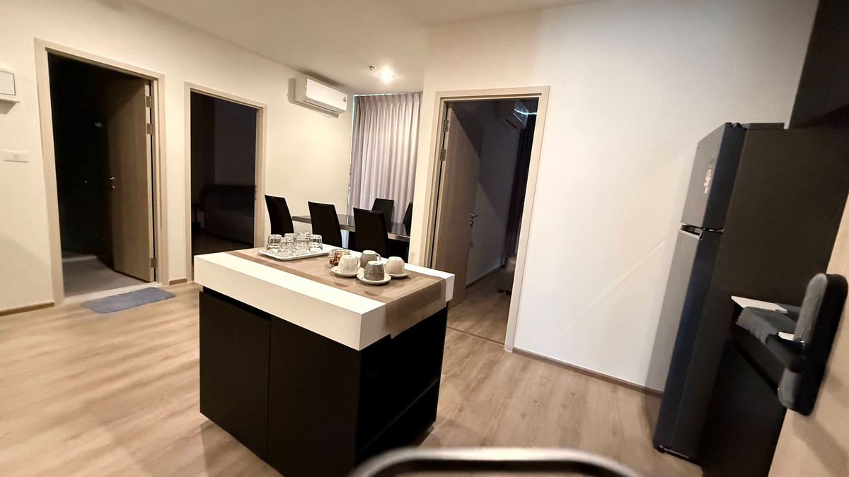 For RentCondoRama9, Petchburi, RCA : Condo for rent NUE DISTRICT R9 -3 bedrooms, 2 bathrooms, 21st floor, Building R, size 70.80 Sqm.- near MRT Rama 9 (Accept Co-agent) Contact LIne ID: nukhunnasit 063-6599447