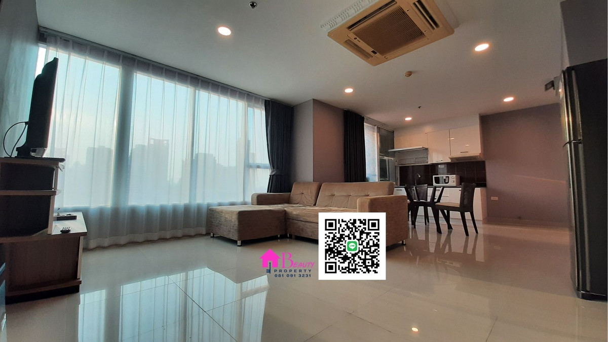 ให้เช่าคอนโดสุขุมวิท อโศก ทองหล่อ : ให้เช่า 2 ห้องนอน ทำเลอโศก  “ห้องใหญ่ คุ้มค่า วิวสระ ลมดี” โทร/ไลน์ 081 091 3231 Sukhumvit Living Town