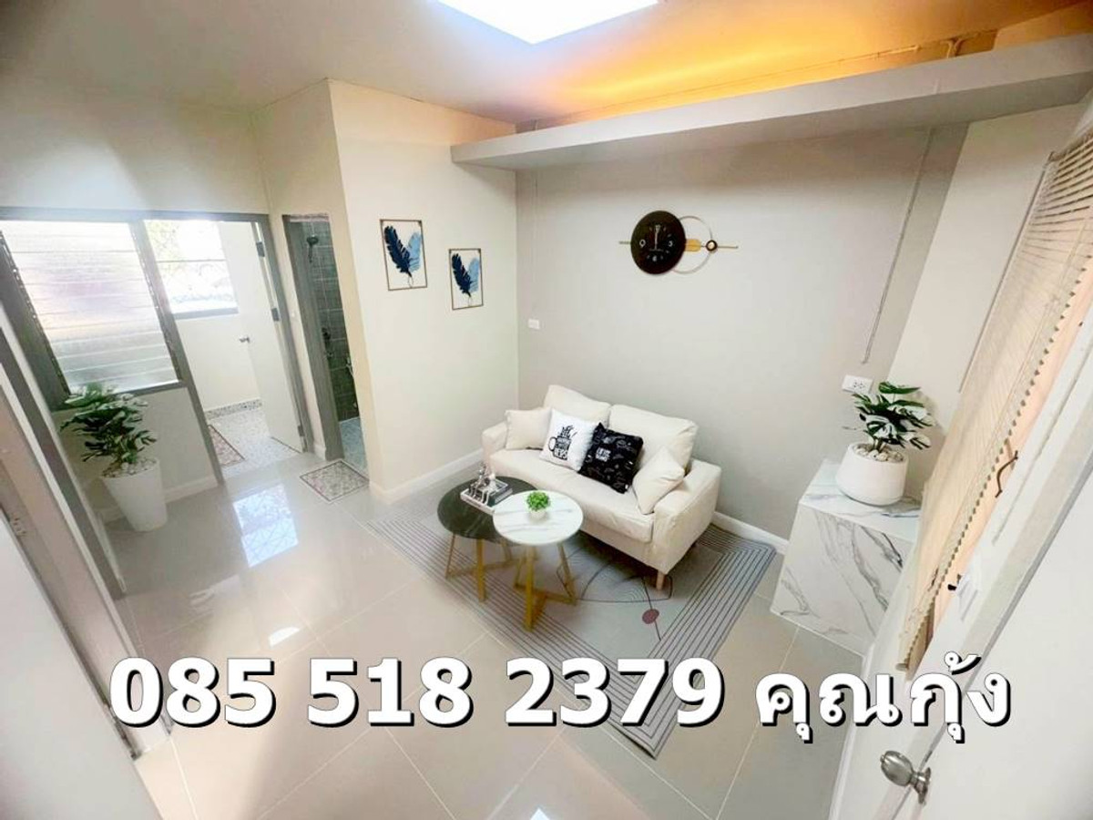 For SaleCondoChaengwatana, Muangthong : For sale: Eua Wat Ku, 2 floors, 1 corner room.