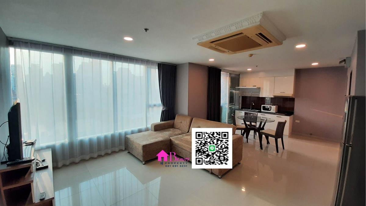 ให้เช่าคอนโดสุขุมวิท อโศก ทองหล่อ : ให้เช่า 2 ห้องนอน ทำเลอโศก  “ห้องใหญ่ คุ้มค่า วิวสระ ลมดี” โทร/ไลน์ 081 091 3231 Sukhumvit Living Town