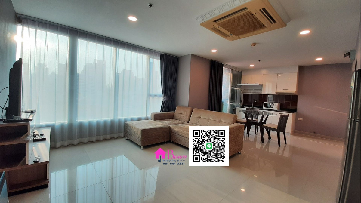 ให้เช่าคอนโดสุขุมวิท อโศก ทองหล่อ : ให้เช่า 2 ห้องนอน ทำเลอโศก  “ห้องใหญ่ คุ้มค่า วิวสระ ลมดี” โทร/ไลน์ 081 091 3231 Sukhumvit Living Town