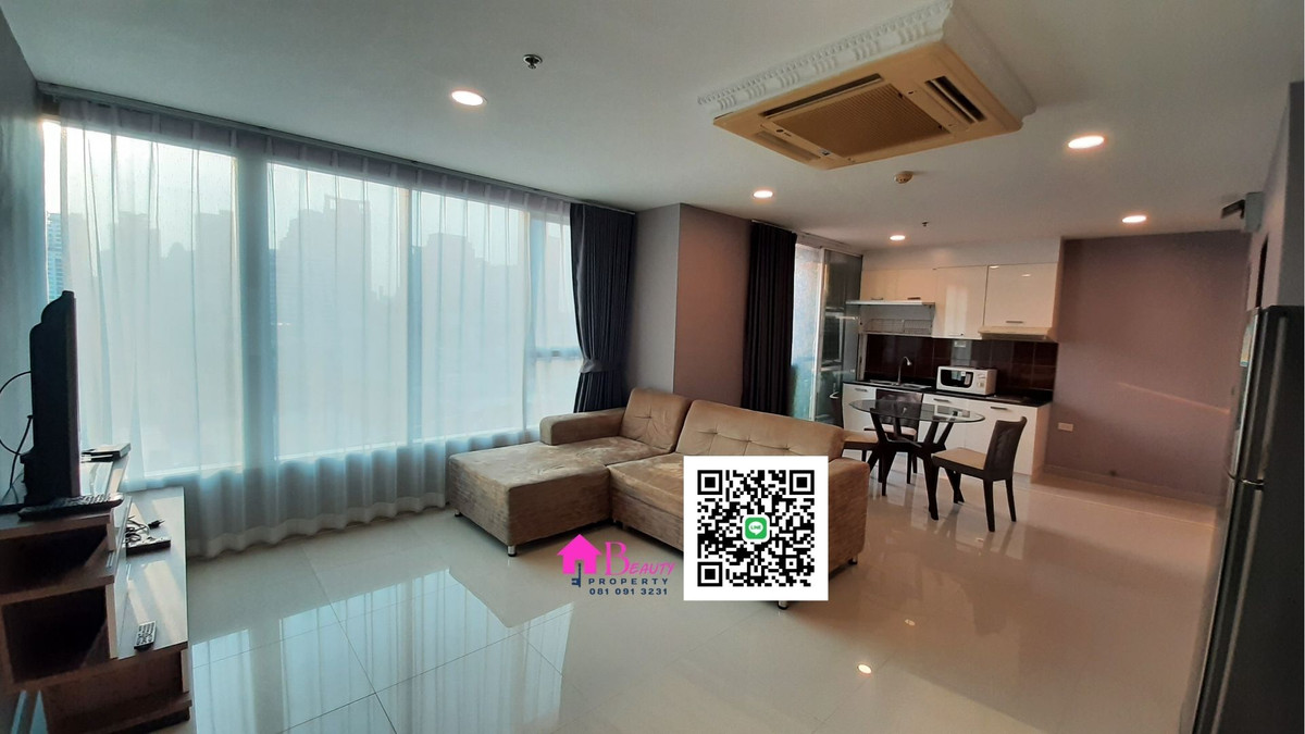 ให้เช่าคอนโดสุขุมวิท อโศก ทองหล่อ : ให้เช่า 2 ห้องนอน ทำเลอโศก  “ห้องใหญ่ คุ้มค่า วิวสระ ลมดี” โทร/ไลน์ 081 091 3231 Sukhumvit Living Town