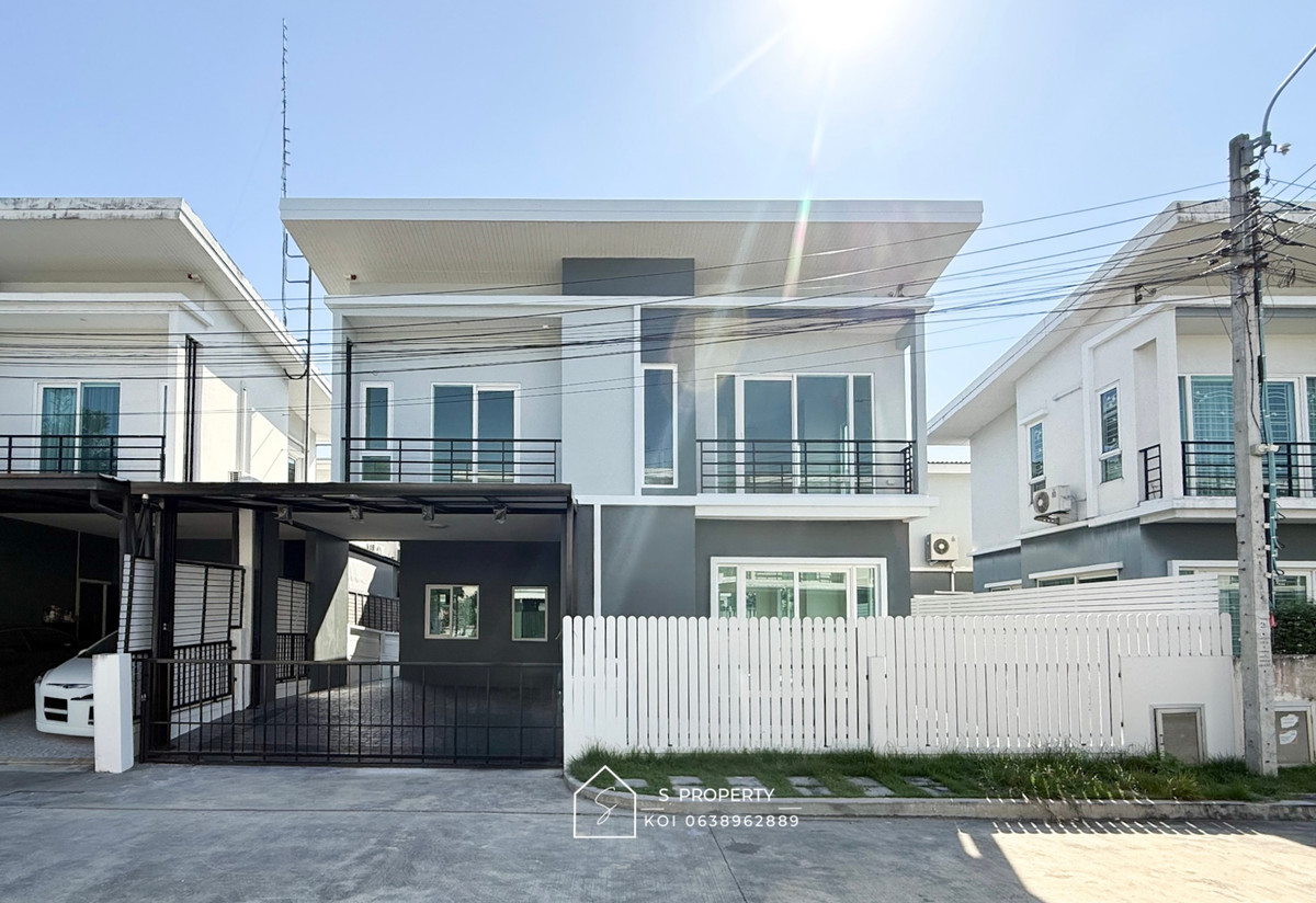 For SaleVipawadee, Don Mueang, Lak Si : Renovated house for sale, Casa City, Thet Ratchan, Don Mueang, quality environment, has a club house.