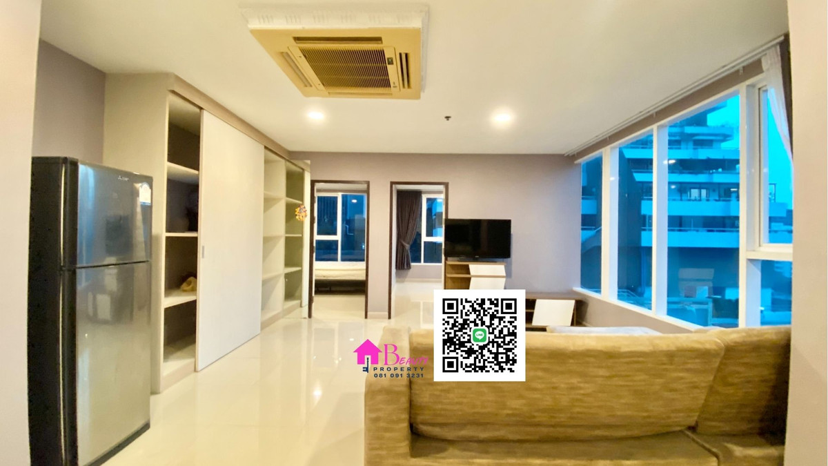 ให้เช่าคอนโดสุขุมวิท อโศก ทองหล่อ : ให้เช่า 2 ห้องนอน ทำเลอโศก  “ห้องใหญ่ คุ้มค่า วิวสระ ลมดี” โทร/ไลน์ 081 091 3231 Sukhumvit Living Town