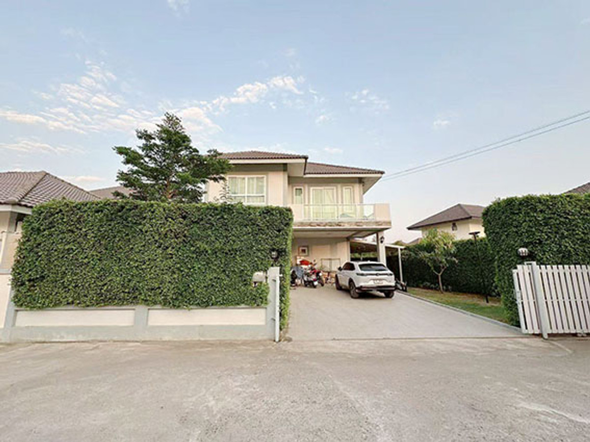 For RentHouseChiang Mai : Beautiful house for rent 30,000 baht per month, close to Tonkla School, only 5 minutes, No.11H611