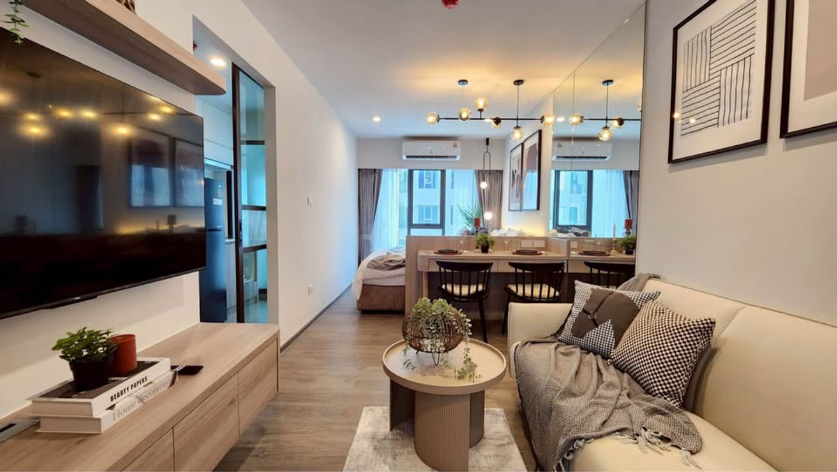 For RentCondoThaphra, Talat Phlu, Wutthakat : ⭐️ Regent Home Wutthakat ⭐️ 1 bedroom, 1 bathroom, beautiful room with complete electrical appliances.