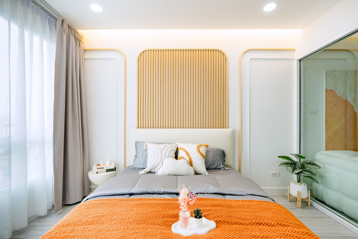 For SaleCondoSeri Thai, Ramkhamhaeng Nida : Large room, luxuriously decorated, 40 sq m.|| 3 minutes 🛍️The Mall Bangkapi || 3 minutes 🚝 MRT Samli Intersection || Installments only 7,xxx baht, code 3558