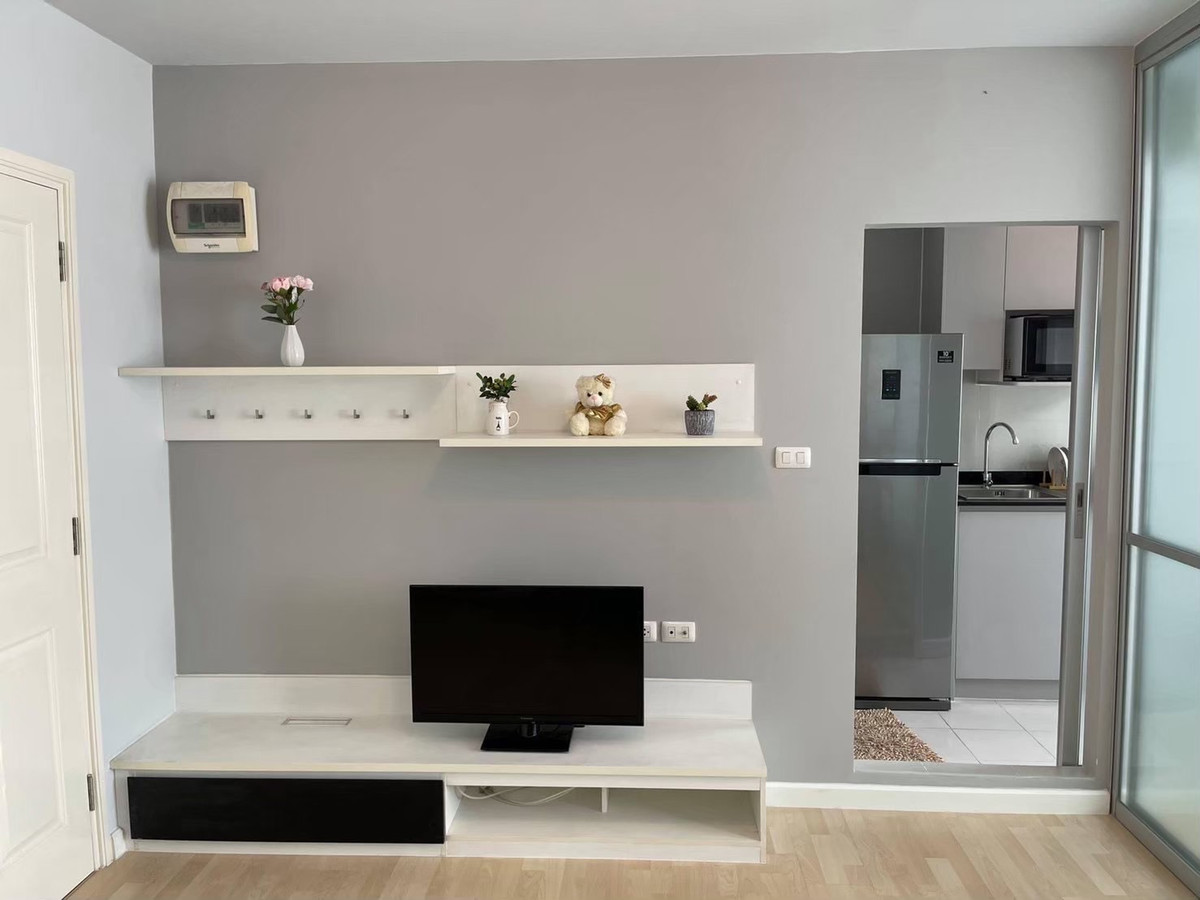 ให้เช่าคอนโดเสรีไทย-นิด้า : ให้เช่า ดี คอนโด รามคำแหง 64  ชั้น 7 เฟอร์นิเจอร์ เครื่องใช้ไฟฟ้า ครบ  ห้องสวย ทำเลดี เดินทางสะดวก