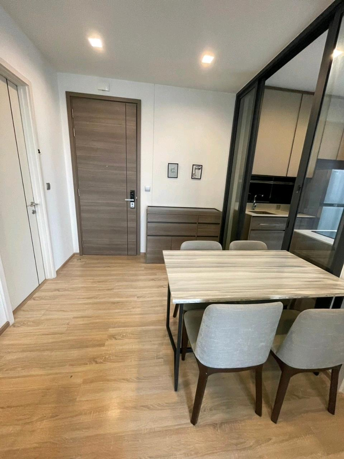 ให้เช่าคอนโดสะพานควาย จตุจักร : 🇹🇭 ให้เช่า The Line พหล-ประดิพัทธ์ ✨2นอน1น้ำ เฟอร์-ไฟฟ้าครบ พร้อมเข้าอยู่🎉