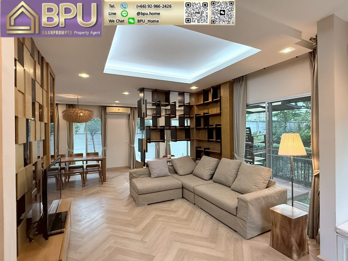 For RentHouseLadkrabang, Suwannaphum Airport : ** 3 Bedrooms Single House for Rent ** Life Bangkok Boulevard Wongwaen-Onnut 2
