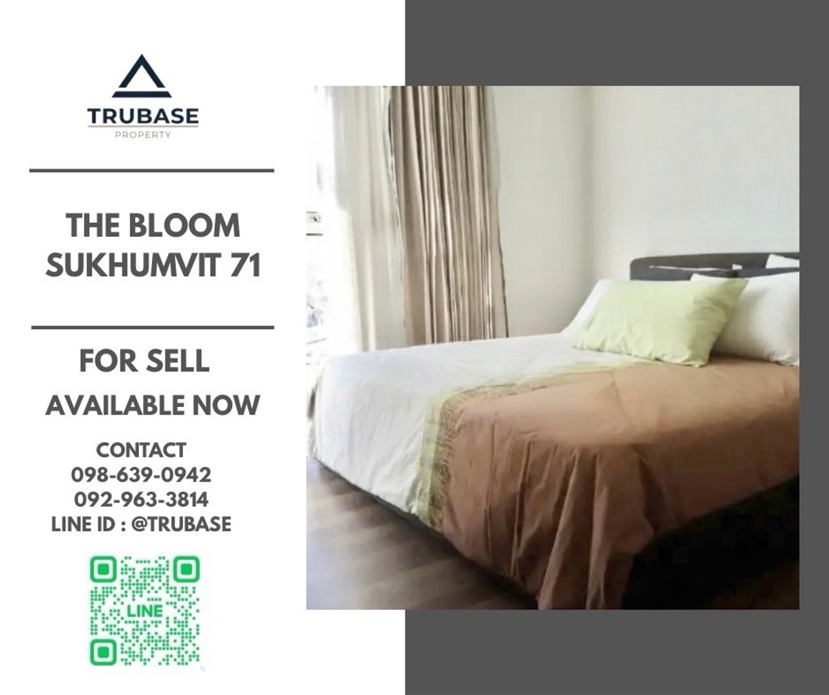 For SaleCondoOnnut, Udomsuk : 📍For sale The bloom sukhumvit 71 near BTS Phra Khanong📍