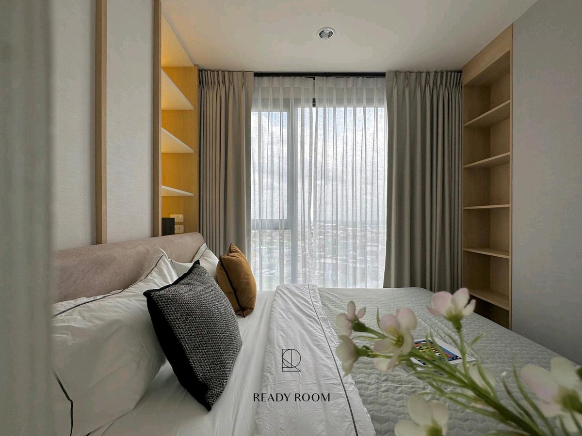 For RentCondoBangna, Bearing, Lasalle : 🔥For urgent rent🔥Ideo mobi Sukhumvit Eastpoint, 2 bedrooms, 2 bathrooms, beautiful room, fully furnished, with bathtub, ready to move in❗