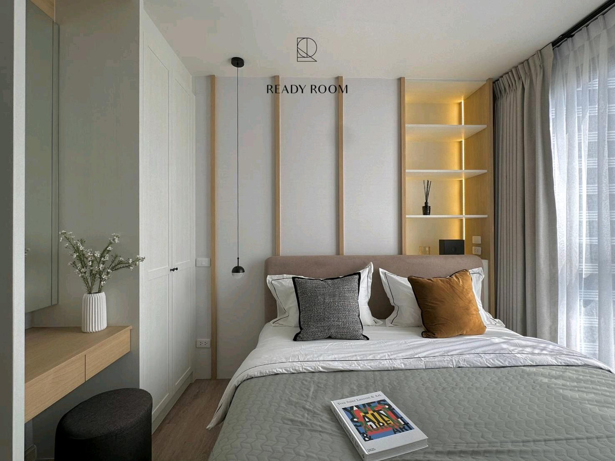 For RentCondoBangna, Bearing, Lasalle : 🔥For urgent rent🔥Ideo mobi Sukhumvit Eastpoint, 2 bedrooms, 2 bathrooms, beautiful room, fully furnished, with bathtub, ready to move in❗