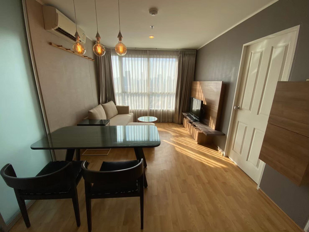 For RentCondoPattanakan, Srinakarin : Condo for rent, U Delight Pattanakarn Thonglor | West side, city view, not blocked view | Fully furnished Ready to move in immediately | If interested, call 095-819-5559