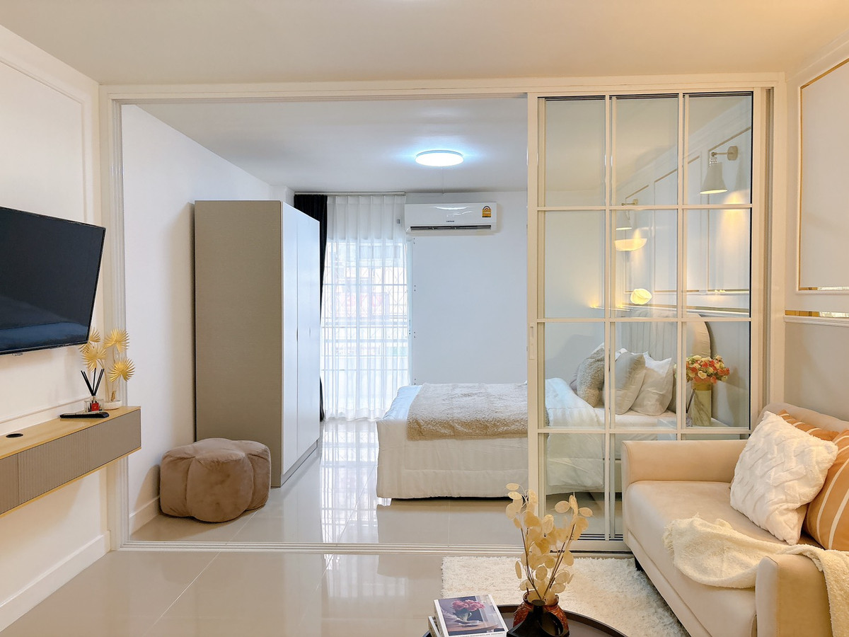 ขายคอนโดรัชดา ห้วยขวาง : 🐶😸คอนโดเลี้ยวสัตว์ได้ รัชดา36 |ห้องแบ่งสัดส่วนอย่างดี|ราคา 1.129 ล้านบาทเท่านั้น✅