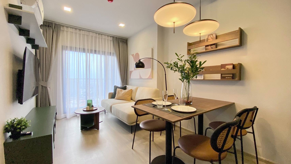 For RentCondoLadprao, Central Ladprao : 🔥🔥 For rent 𝐋𝐢𝐟𝐞 𝐏𝐡𝐚𝐡𝐨𝐧 - 𝐋𝐚𝐝𝐩𝐫𝐚𝐨 - 1 bedroom, beautifully decorated room, ready to move in | Add Line : aae.mmproperty