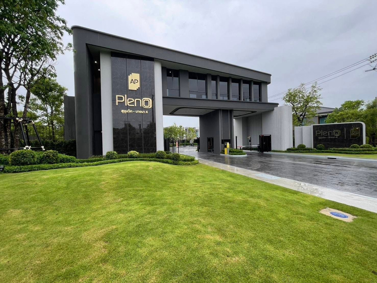 For RentTownhomeSamut Prakan,Samrong : Brand new townhome, 2 and a half floors, for rent – ​​Ready to Move In, house never lived in before – prime location behind MEGA Bangna