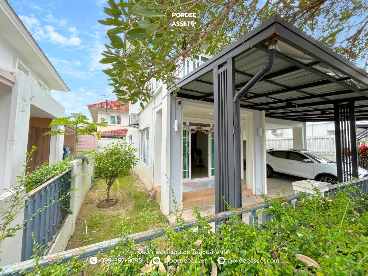 For RentHouseNawamin, Ramindra : Chuan Chuen City Southville Watcharapol-Ramintra Ramintra 65 (size 52 sq m.) near the Pink Line MRT. Watcharapol Station, Chalong Rat Expressway, Bang Khen, Bangkok : Chuan Cheun City Southville Watcharapol-Ramindra