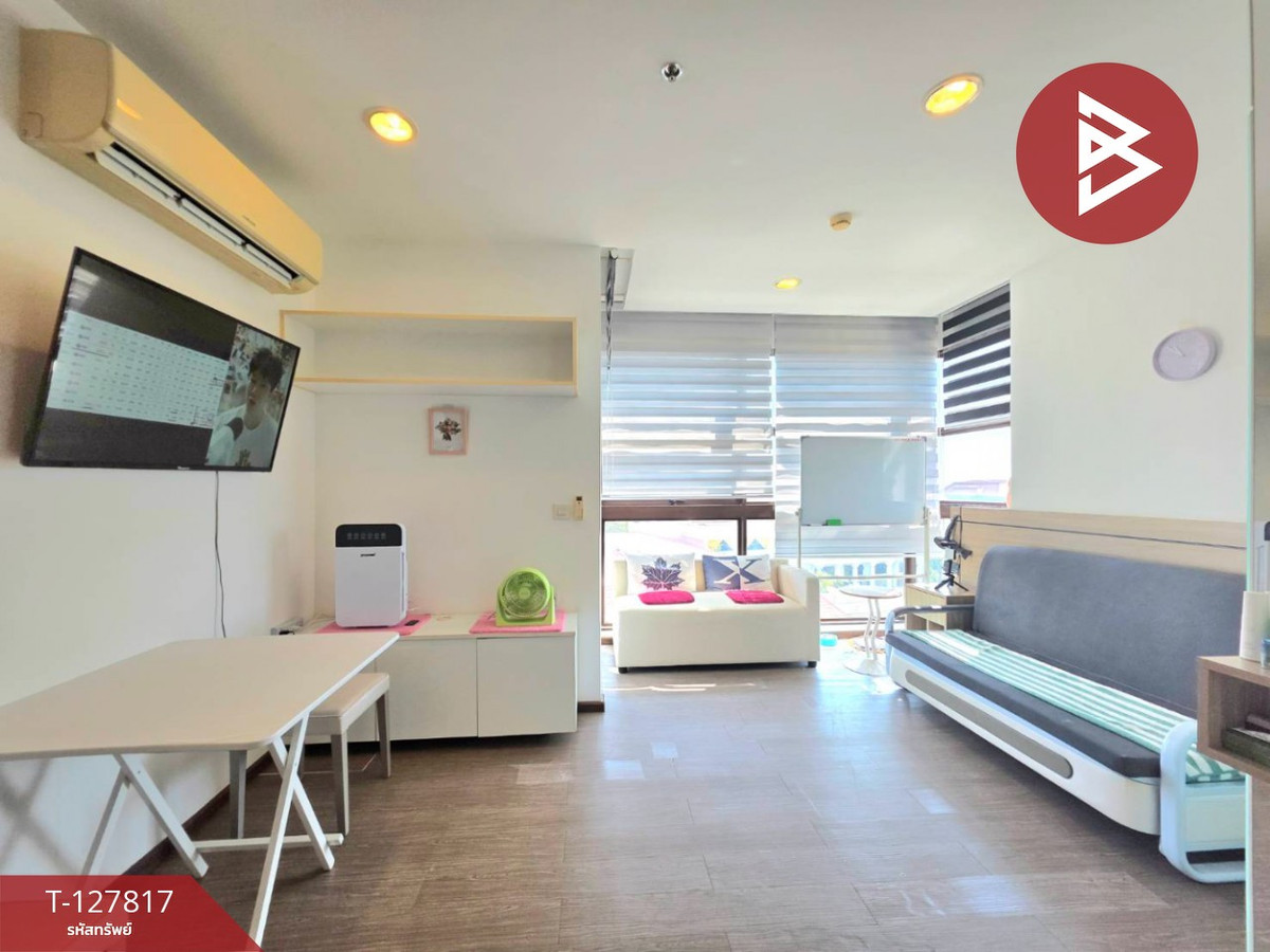 For SaleCondoPattaya, Bangsaen, Chonburi : Condominium for sale, Treetops Condominium, Bang Lamung, Chonburi.