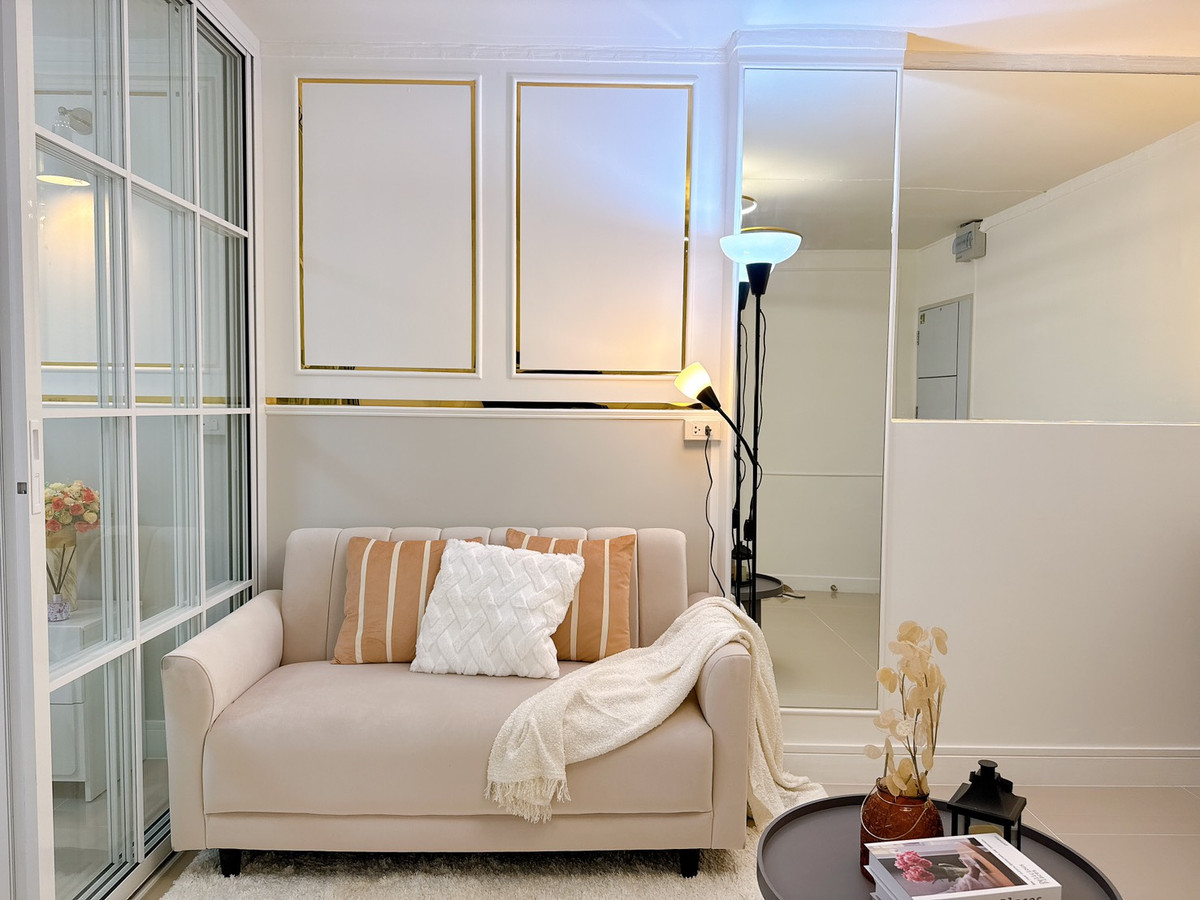 ขายคอนโดรัชดา ห้วยขวาง : 🐶😸คอนโดเลี้ยวสัตว์ได้ รัชดา36 |ห้องแบ่งสัดส่วนอย่างดี|ราคา 1.129 ล้านบาทเท่านั้น✅