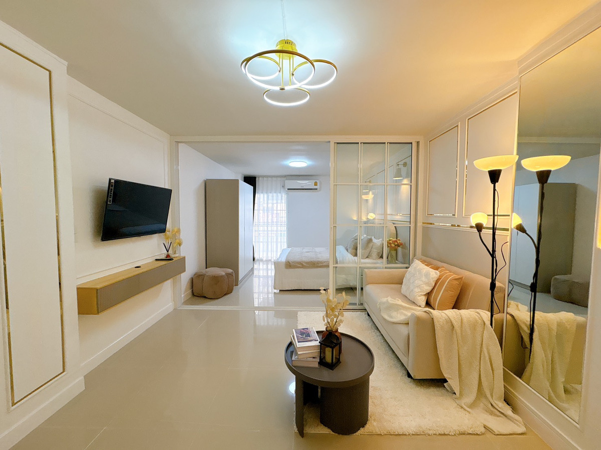 ขายคอนโดรัชดา ห้วยขวาง : 🐶😸คอนโดเลี้ยวสัตว์ได้ รัชดา36 |ห้องแบ่งสัดส่วนอย่างดี|ราคา 1.129 ล้านบาทเท่านั้น✅