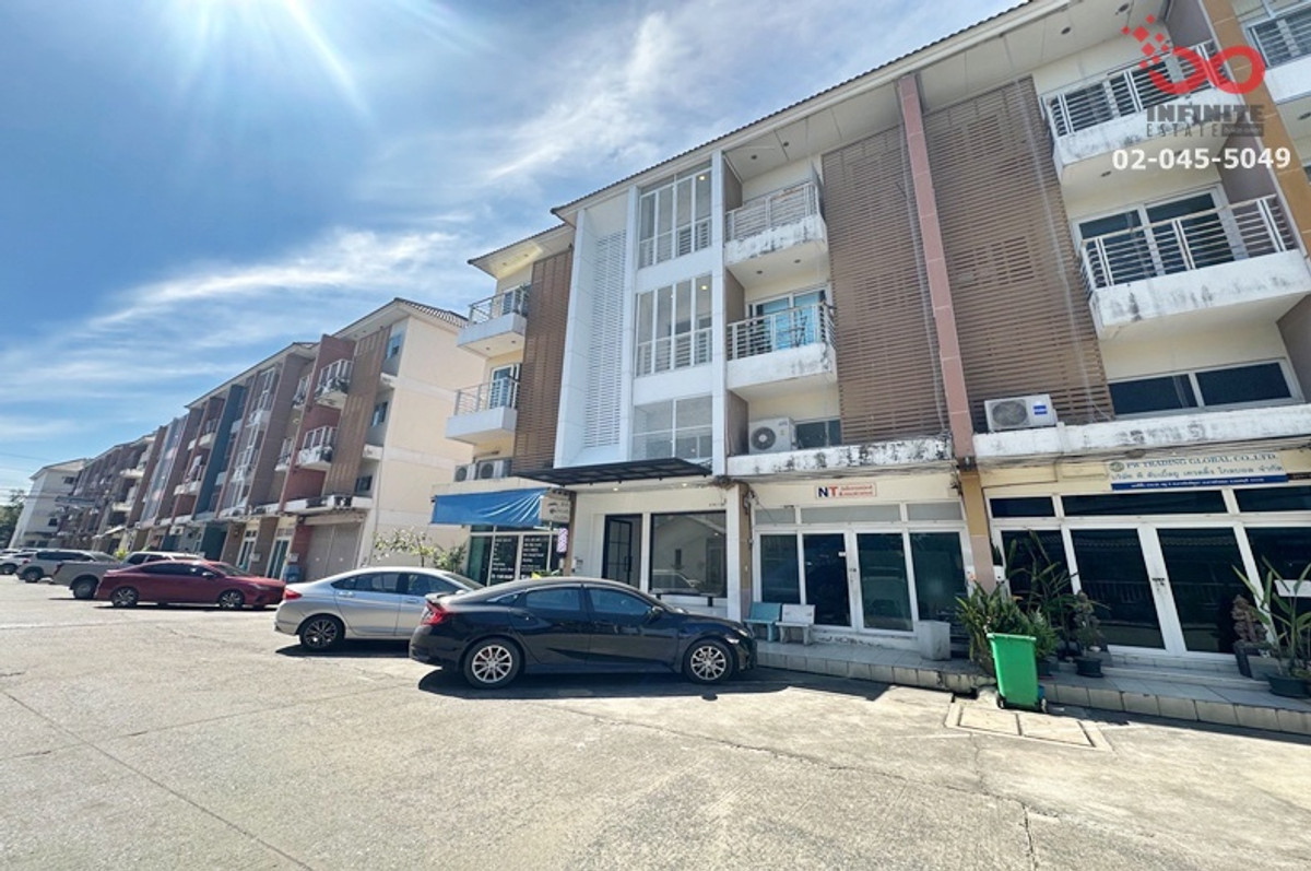 ขายอาคารพาณิชย์นนทบุรี บางใหญ่ บางบัวทอง : ขายอาคารพาณิชย์ 3.5 ชั้น วิลล่าคุณาลัย 17ตรว.วัดลาดปลาดุก ปรับปรุงใหม่