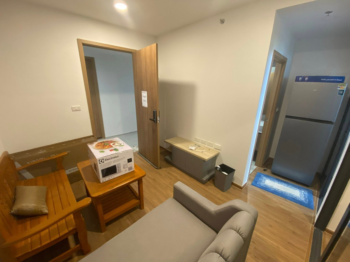 For RentCondoRamkhamhaeng, Hua Mak : For rent ✨ The Livin Ramkhamhaeng ✨ near MRT Interchange Lamsalee, fully furnished and equipped with appliances