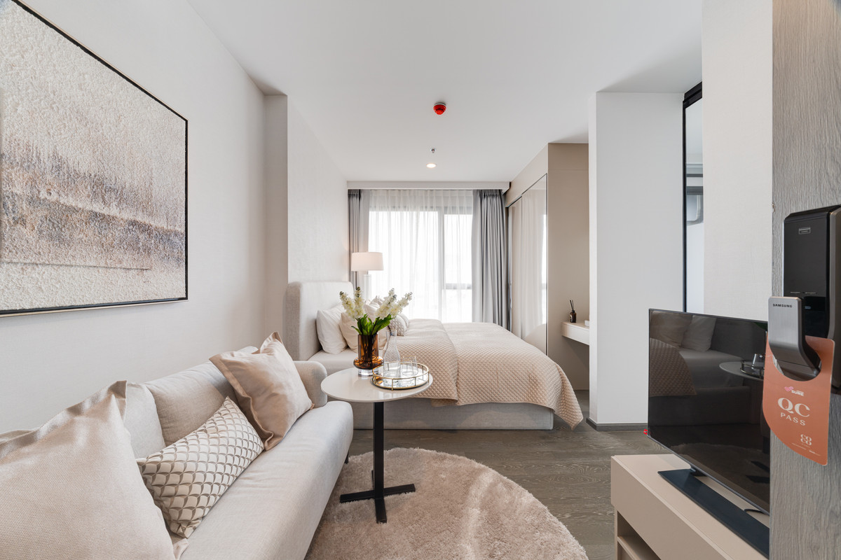 For SaleCondoKhlongtoei, Kluaynamthai : ✨COCO PARC Rama 4 – luxury studio room With 5-star hotel service. Studio | 1 bathroom | 27 sq m. | Price 5,900,000 baht