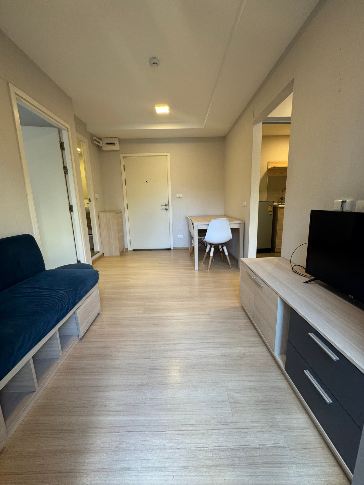 For RentCondoPathum Thani,Rangsit, Thammasat : ✅ Available! Ready to Move In – Plum ALIVE 1 🌟 Cheapest for Rent! 11,500 THB/month 🛏 2 Bedrooms  📏 36 sq.m. 🏙 Building D = 2nd Fl. 🔢 Good unit number 🚫 No Co-Agent