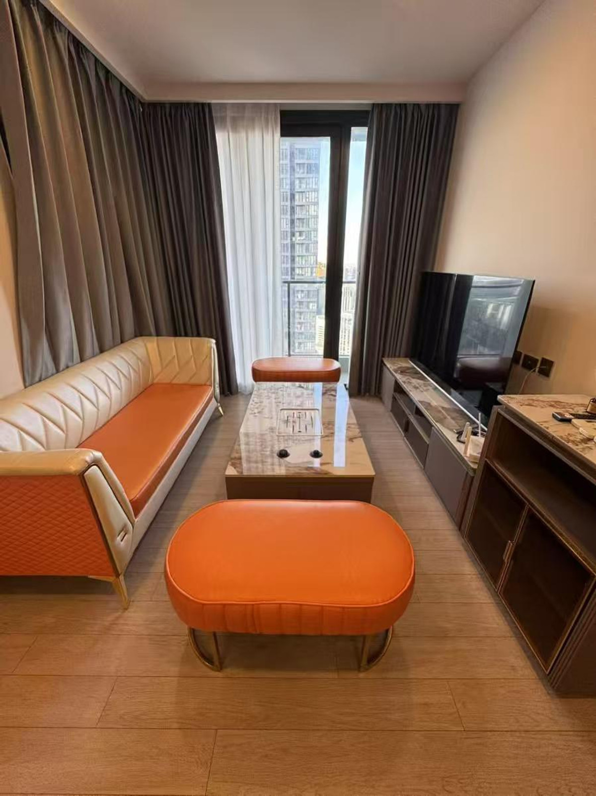 For RentCondoRama9, Petchburi, RCA : Condo for rent One9Five Asoke Rama 9, fully furnished condo, ready to move in, near MRT Rama 9!!