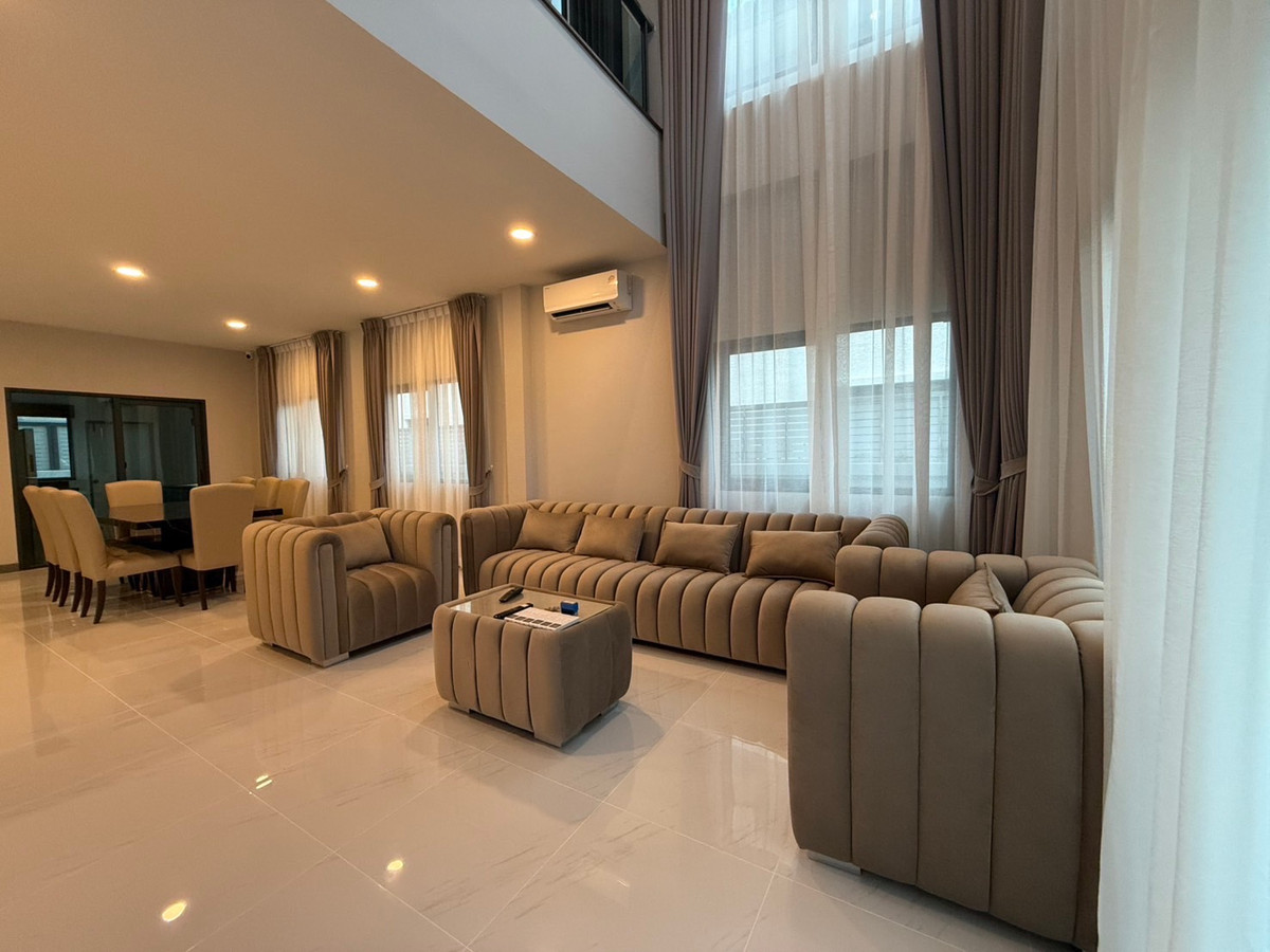 ให้เช่าบ้านบางนา แบริ่ง ลาซาล : ให้เช่าบ้านเดี่ยว The city bangna  (4 ห้องนอน 5 ห้องน้ำ + ห้องแม่บ้าน) ใกล้เมกะบางนา ตกแต่งครบ พร้อมเข้าอยู่