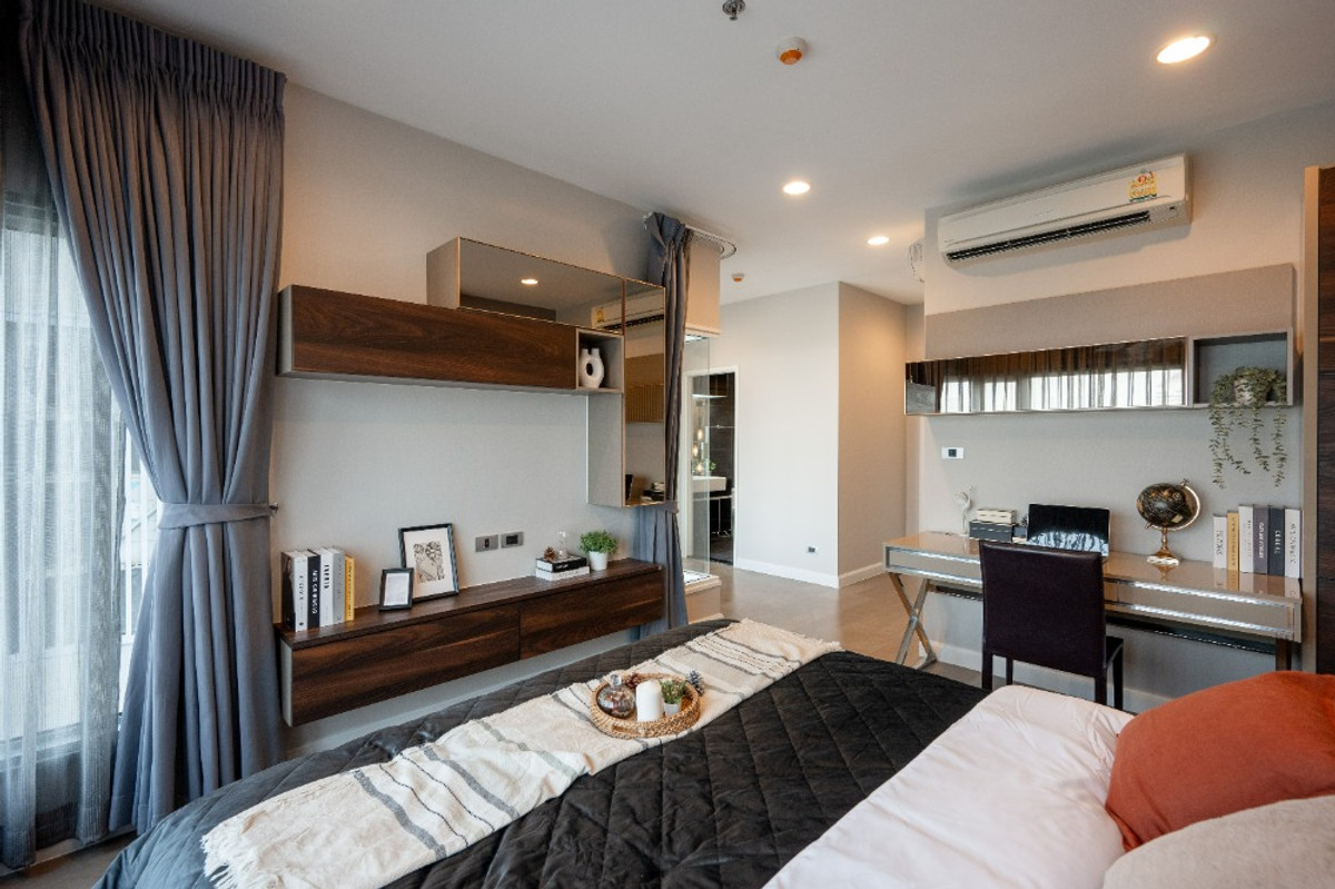 For SaleCondoSukhumvit, Asoke, Thonglor : The Crest Sukhumvit 34 Duplex for rent 98 sqm 2beds 2baths 80,000 per month for sale 16.5MB