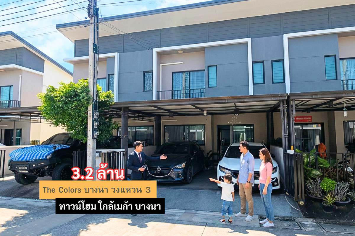 For SaleTownhomeSamut Prakan,Samrong : The Colors Bangna–Wongwaen 3 (Soi Mahachai)