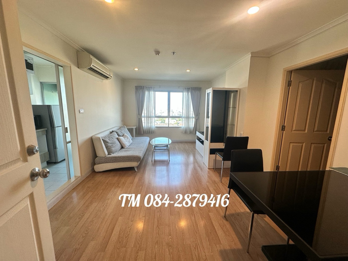 ให้เช่าคอนโดโชคชัย4 ลาดพร้าว71 : ให้เช่าคอนโด 2 ห้องนอน เฟอร์และไฟฟ้าครบ พร้อมอยู่ วิวเมือง ทำเลดี ติดรถไฟฟ้า