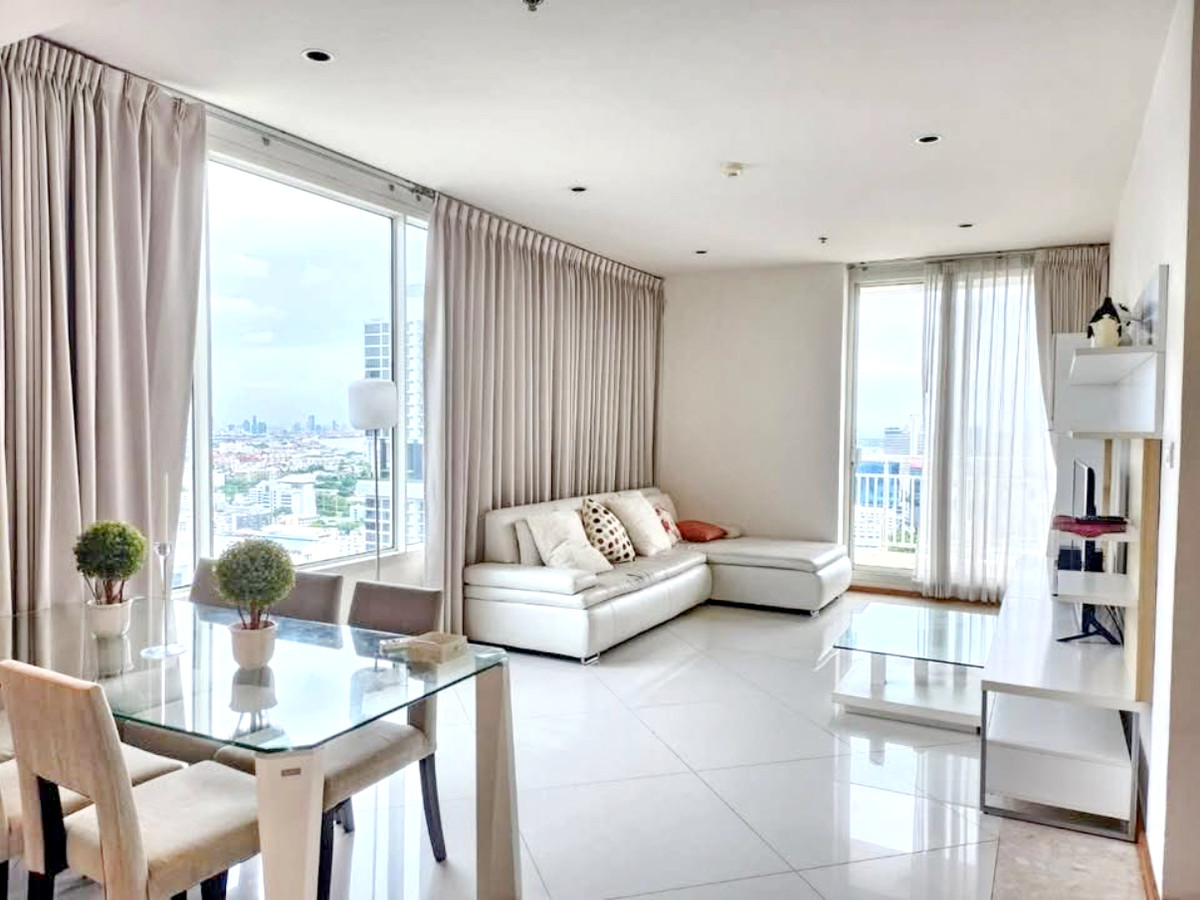 For RentCondoSathorn, Narathiwat : 9707 ♛Condo for rent, 3 bedrooms♙The Empire Place Sathorn♜BTS St. Louis 750 m.∞099-5919653,065-9423251🜲Line@sureresidence