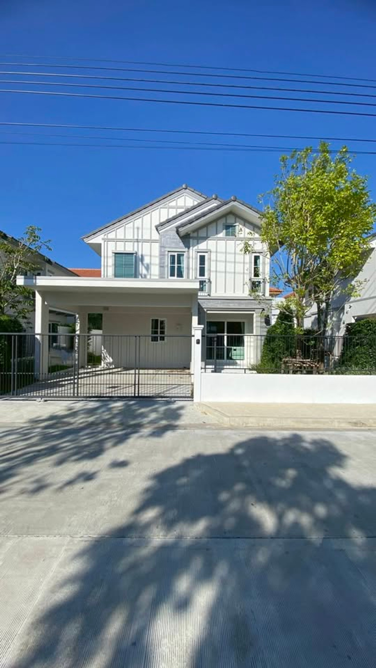 For RentHouseBangna, Bearing, Lasalle : Detached house for rent near international school bangna