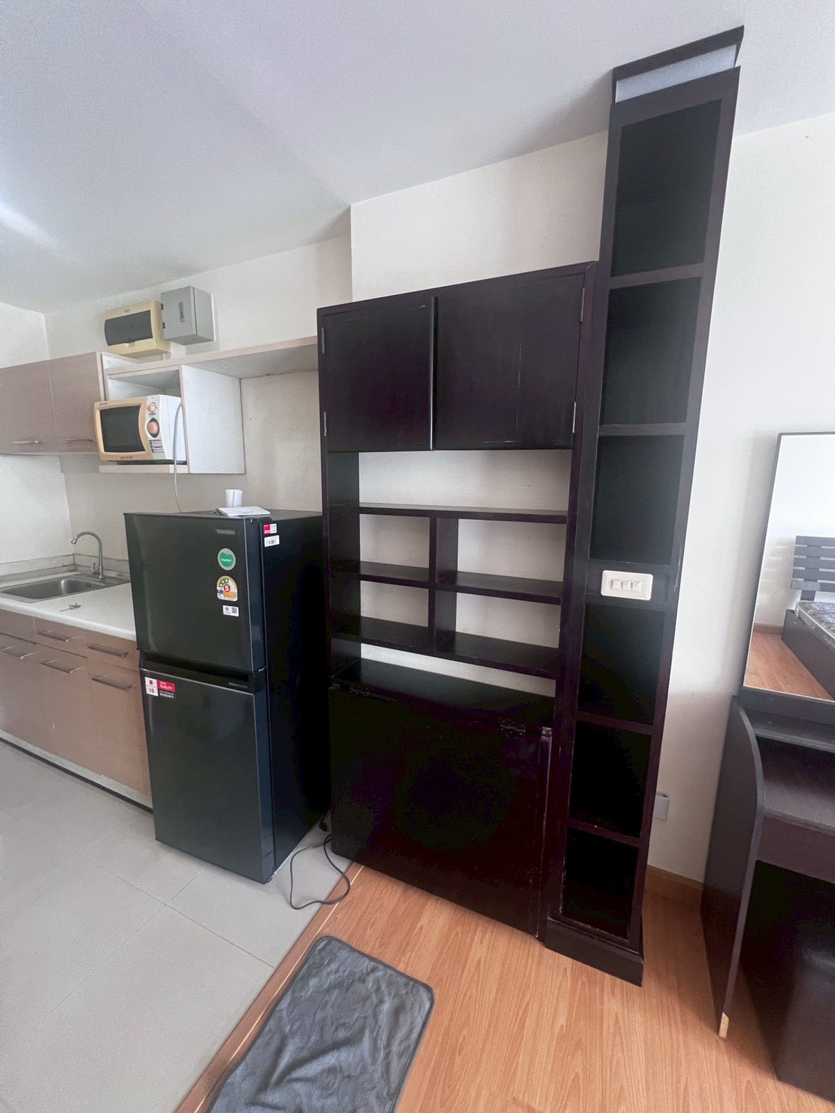 For RentCondoOnnut, Udomsuk : Low rise condo 31 sqm studio at The Link Sukhumvit 50 for rent 13,000THB per month, Onnut BTS station
